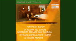 Desktop Screenshot of immobiliarebulferi.com